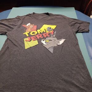 Vintage Tom & Jerry Men's LG Short Sleeve T-shirt